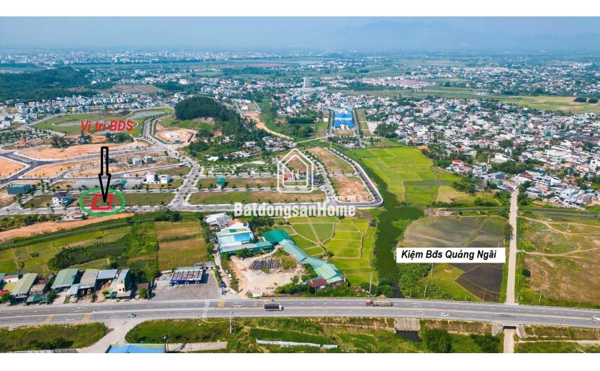 Bán căn góc biệt thự KDC Sơn Tịnh 577 275m2, TP Quảng Ngãi - 3.140 triệu